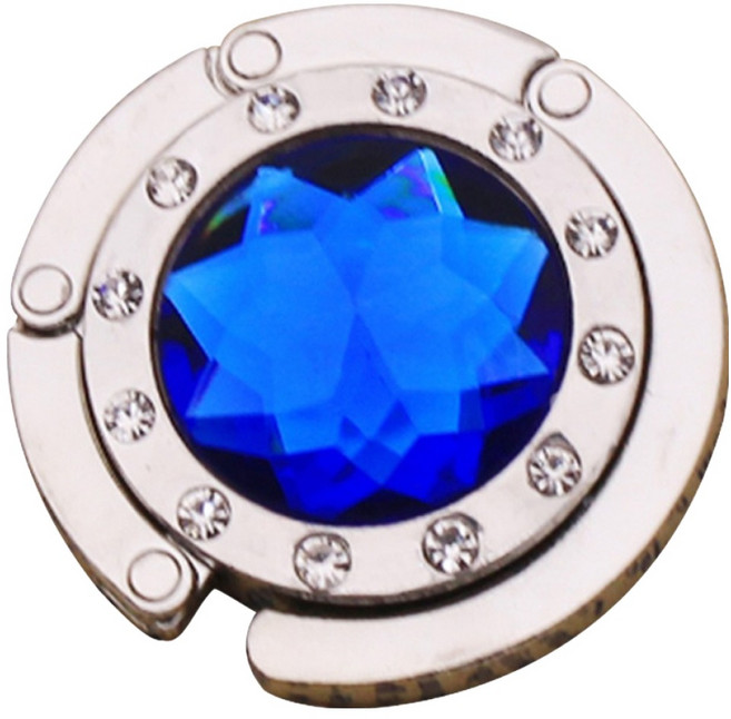 라운드 큐빅 접이식 가방걸이 직경 4.4cm, A 006, 1개