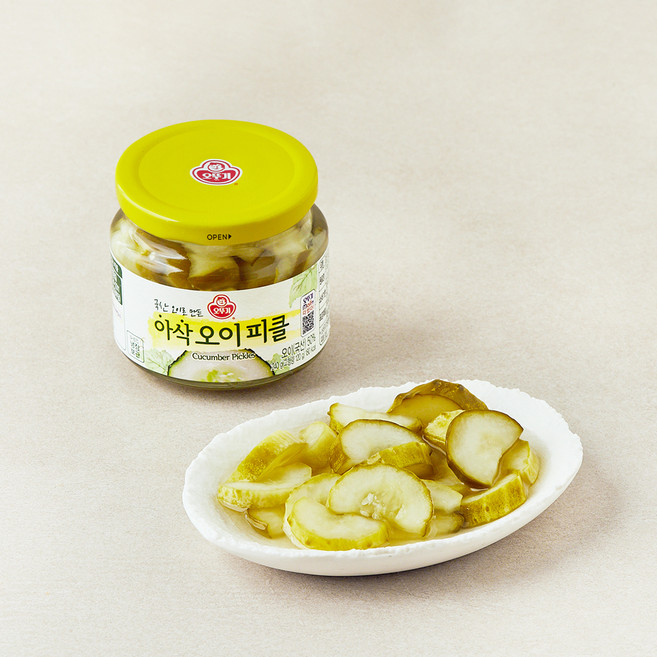 오뚜기 아삭아삭 맛있는 오이피클, 240g, 1개