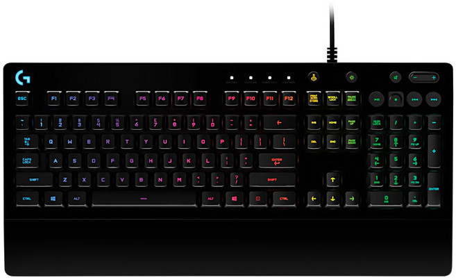 Logitech 羅技 G213 PRODIGY RGB 遊戲鍵盤, 1個