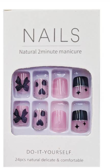 Paula's Nail 寶拉美甲 星月蝴蝶美甲貼片, AP69171, 1盒