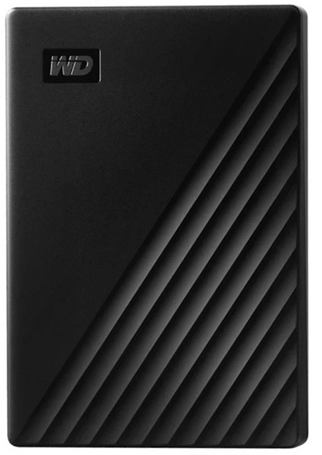 Western Digital 威騰 My Passport 行動硬碟 2.5吋, 6TB, 黑色, 1個
