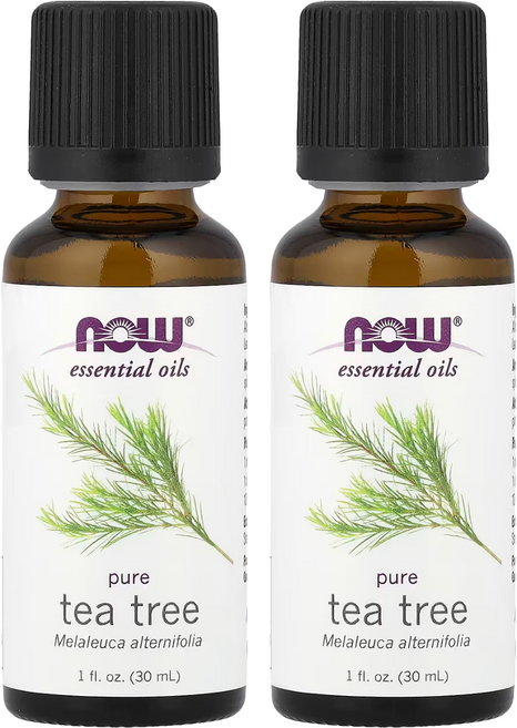 NOW Foods 100%茶樹精油, 30ml, 2瓶
