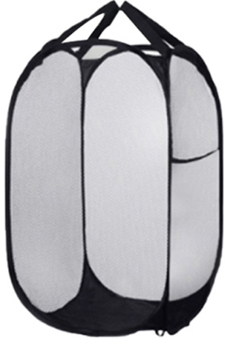 히키스 접이식 세탁 멀티 바구니, 블랙