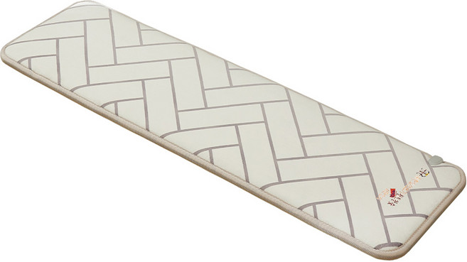 한일의료기 소파형 초극세사 미니전기매트, 화이트, 50 x 170 cm