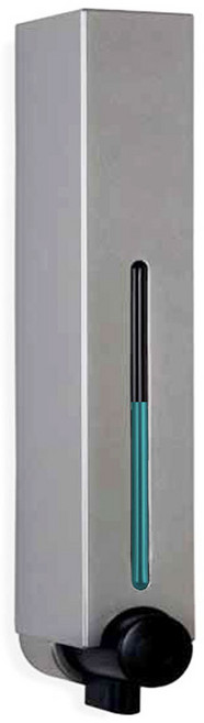 욕실 물비누 디스펜서, 실버, 1개