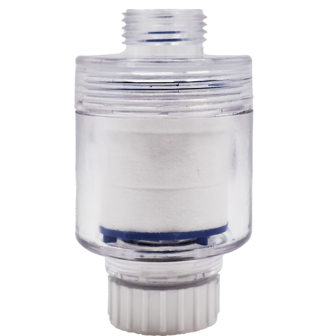 Water More 水摩爾 透明PP沐浴過濾器 + 替換濾芯, 1組, 無香味