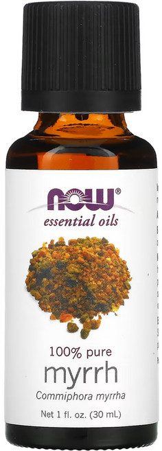 NOW Foods 沒藥20%調和精油, 30ml, 1瓶
