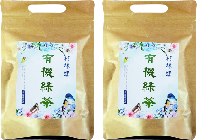 龍源茶品 鑫龍源 台灣綠茶葉, 60g, 1入, 2包