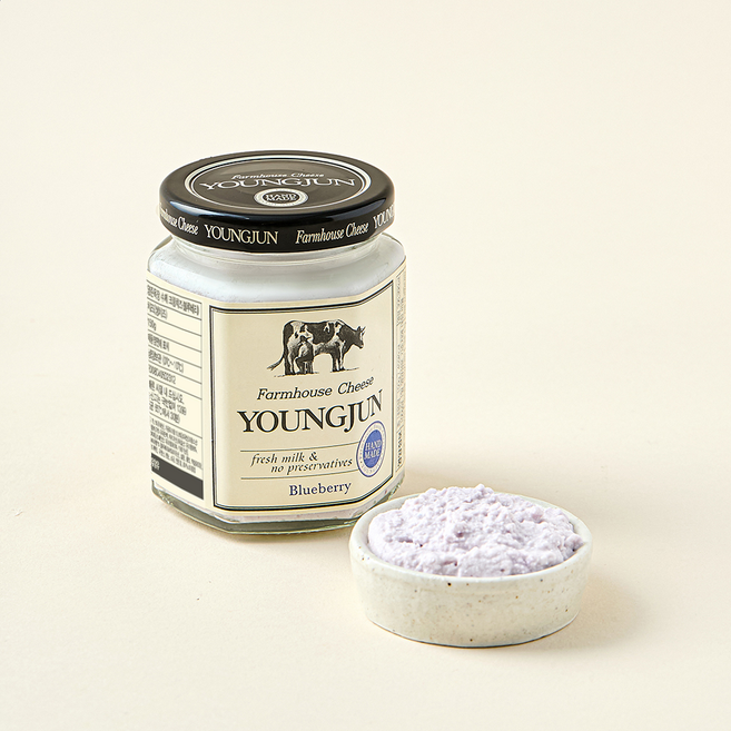영준목장 수제크림치즈 블루베리, 150g, 1개입, 1개