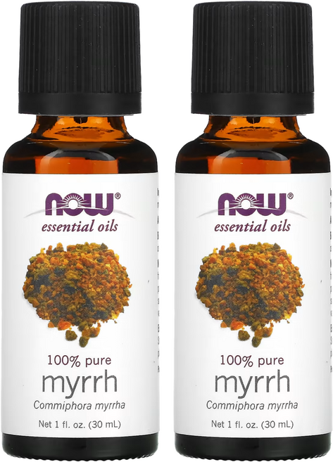 NOW Foods 沒藥20%調和精油, 30ml, 2瓶