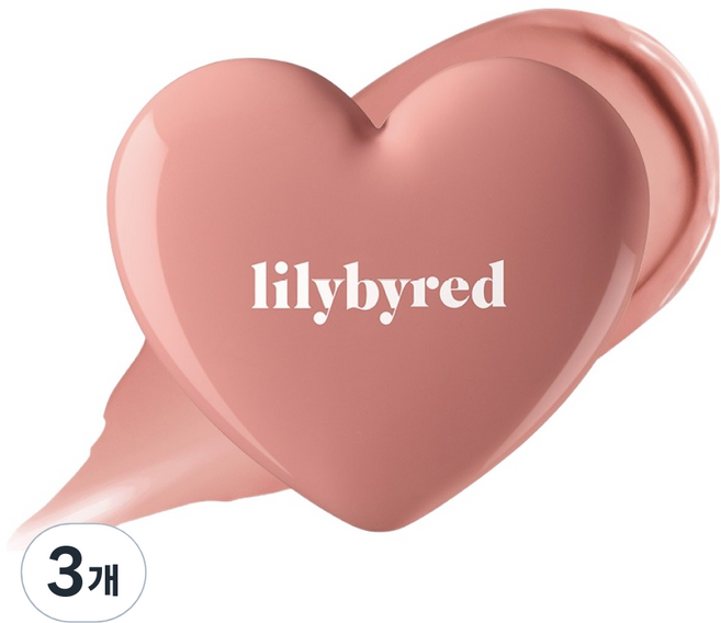 릴리바이레드 러브빔 치크밤 3.5g, 12 두근빔, 3개