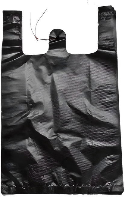 부국비닐봉투 일반마트봉투 4호 검정, 15L, 100개