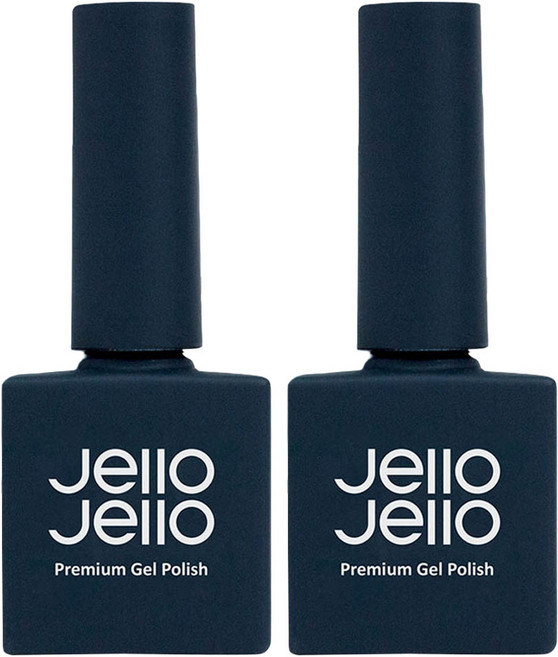 젤로젤로 프리미엄 젤 폴리쉬, JC-25 드라이블루, 10ml, 2개