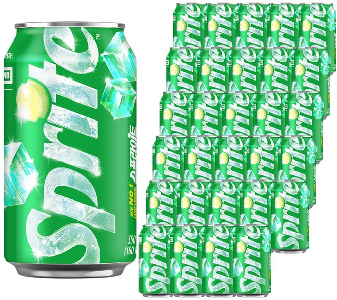 스프라이트 사이다, 350ml, 48개