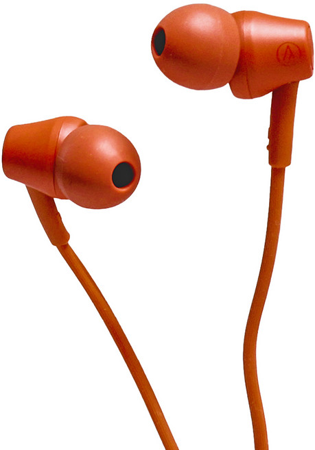 audio-technica 鐵三角 耳塞式耳機 原廠保固, ATH-CK350X, 紅色
