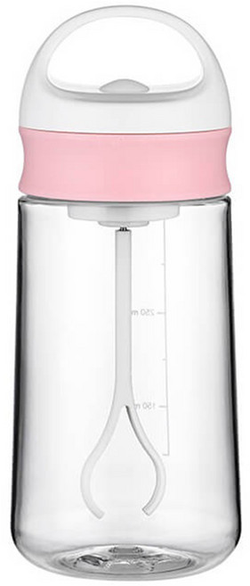 自動攪拌杯 Tritan材質, 400ml, 粉色, 1個