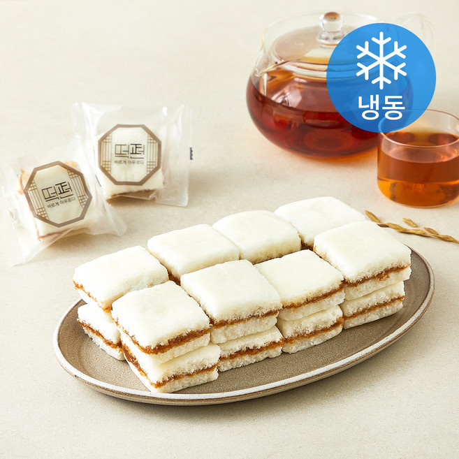 떡편 우유 꿀 설기 (냉동), 40g, 15개입, 1박스