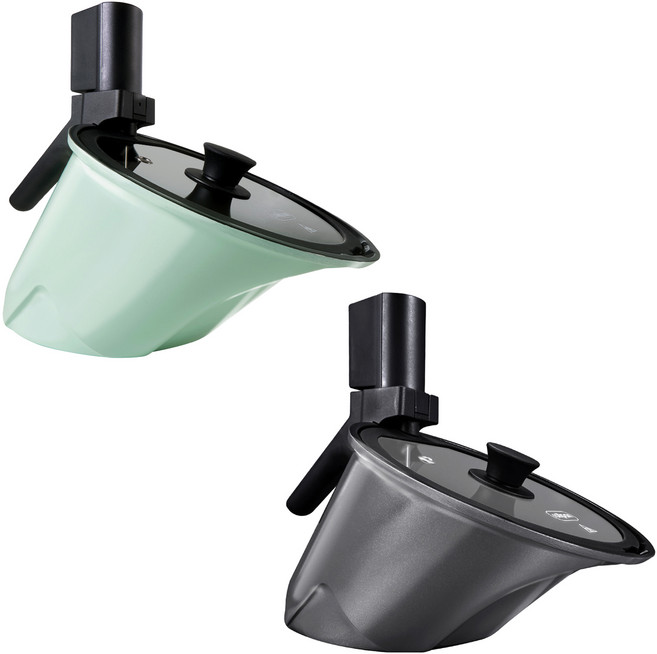 바이탈플랜트 인덕션 뉴오리지널 롤팬 그레이 + 민트, 25cm, 1세트