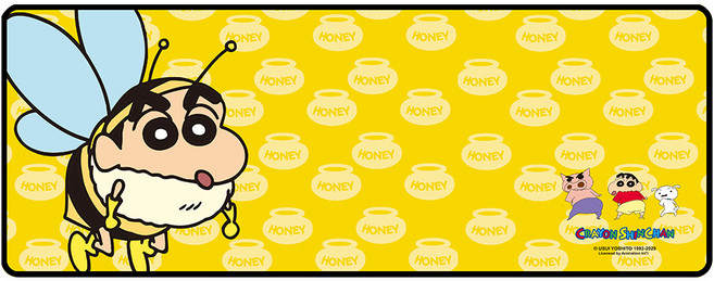 레토 짱구는 못말려 대형 마우스 장패드, 허니비, 1개