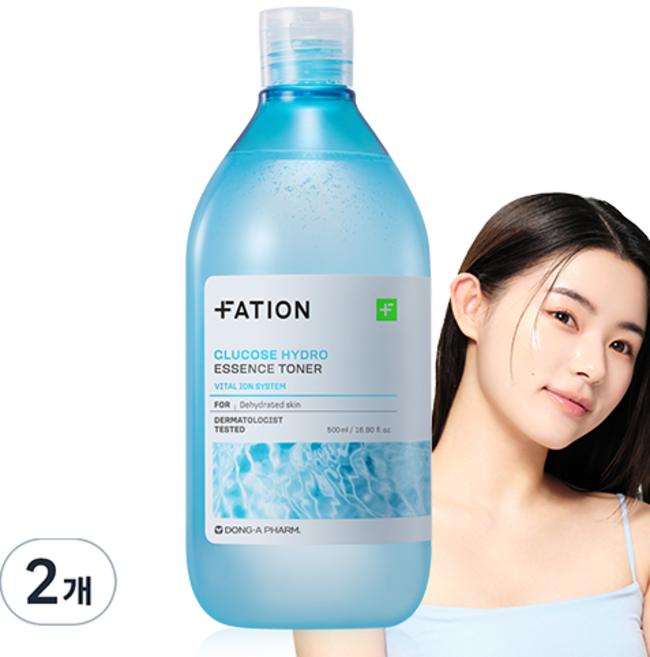 파티온 포도당 하이드로 에센스 토너, 2개, 500ml