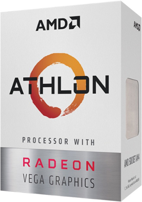 AMD 超微 Athlon 200GE 中央處理器 雙核心 3.2GHz 內建Radeon Vega 3 Graphics 35W