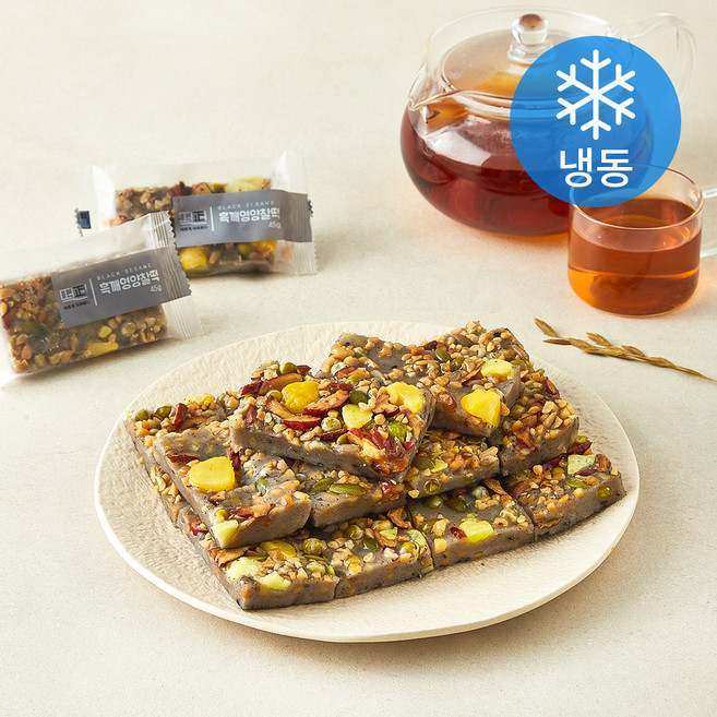 떡편 흑깨영양찰떡 (냉동), 45g, 15개입, 1개