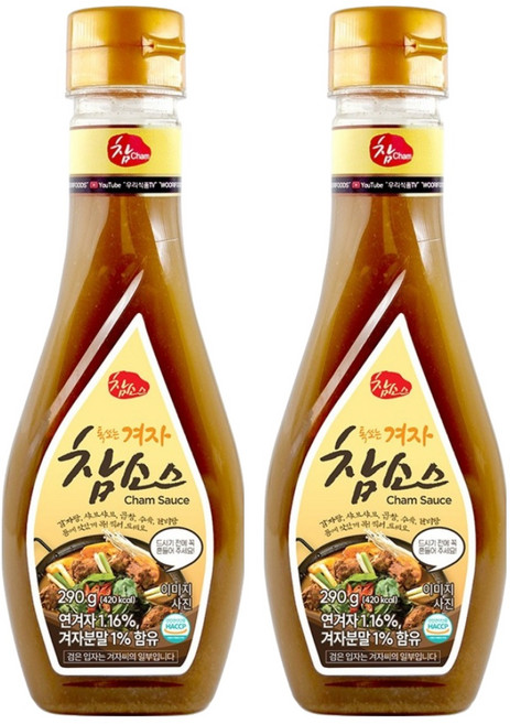 참 겨자 참소스, 290g, 2개