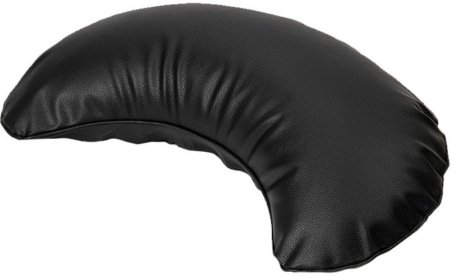 이몽 인조가죽 반달쿠션, 블랙