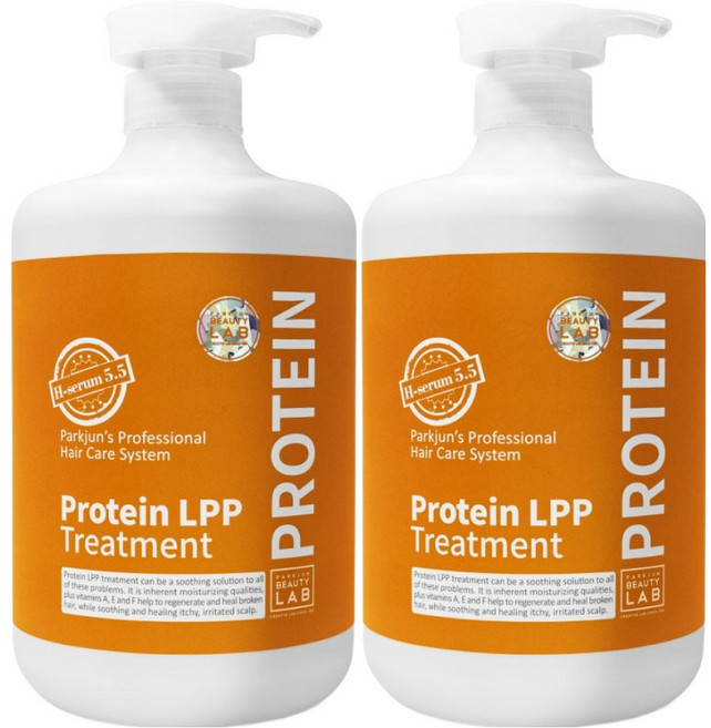 박준뷰티랩 단백질 LPP 헤어트리트먼트, 1L, 2개