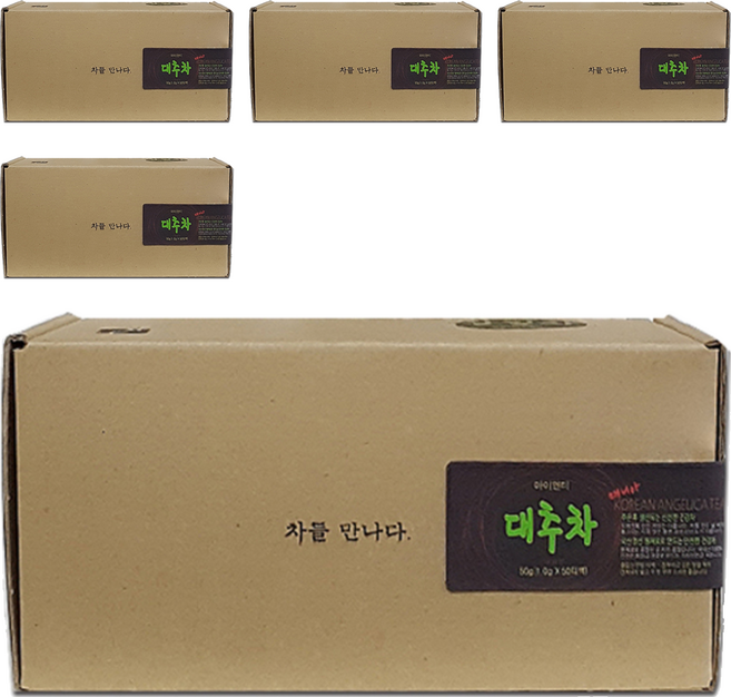 아이앤티 대추차 티백, 1g, 50개입, 5개