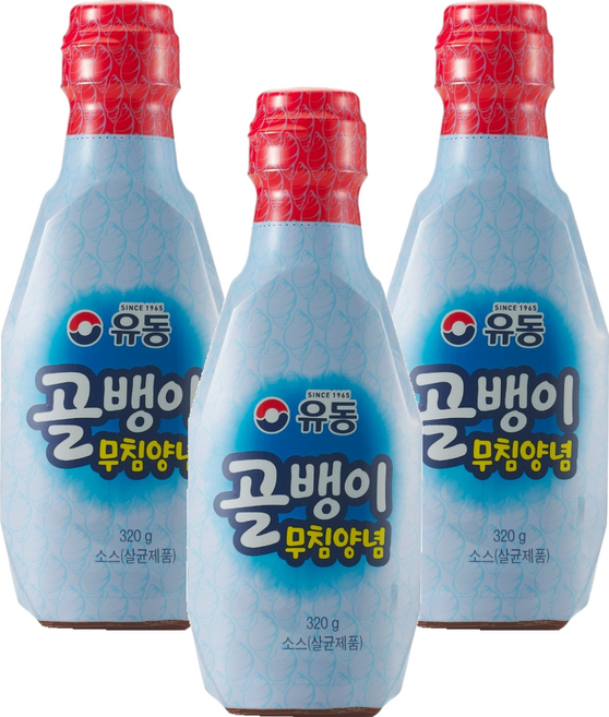 유동 골뱅이 무침양념 소스, 320g, 3개