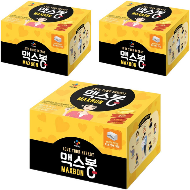 맥스봉 치즈, 1.08kg, 3개