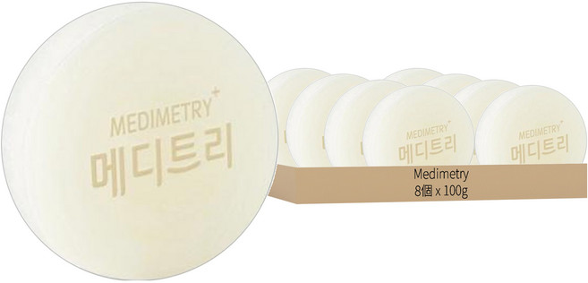 MEDIMETRY BEAUTY 麗珠蘭 泌體全能亮白美膚皂 附起泡網, 8個, 100g