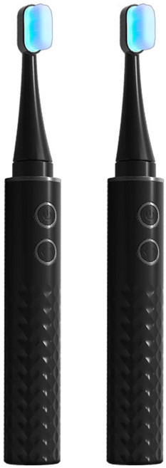 FUTURE LAB. 未來實驗室 Cold White冷光白齒刷, 黑色, Future Lab DCFLCWT‑02Black, 2支