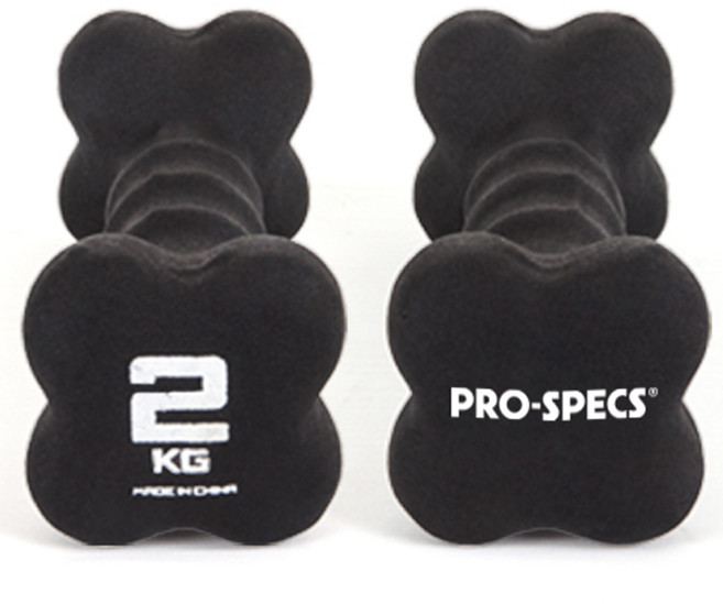 프로스펙스 네오프렌 아령, 2kg, 2개