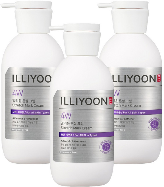일리윤 튼살크림, 330ml, 3개