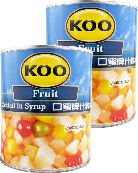 南非 KOO 什錦水果, 825g, 2罐