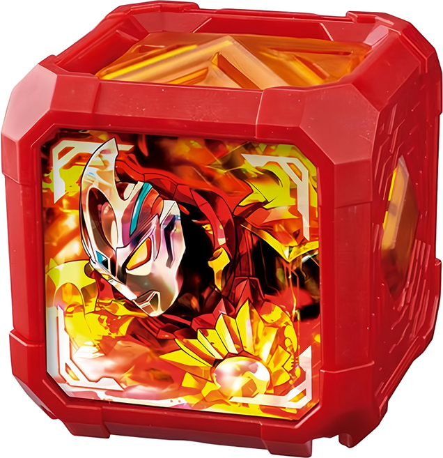 BANDAI 超人力霸王雅克 烈日裝甲魔方 15歲以上, 紅色, 1個