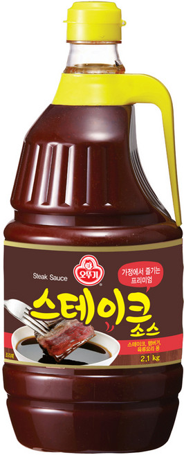 오뚜기 스테이크 소스, 2.1kg, 1개
