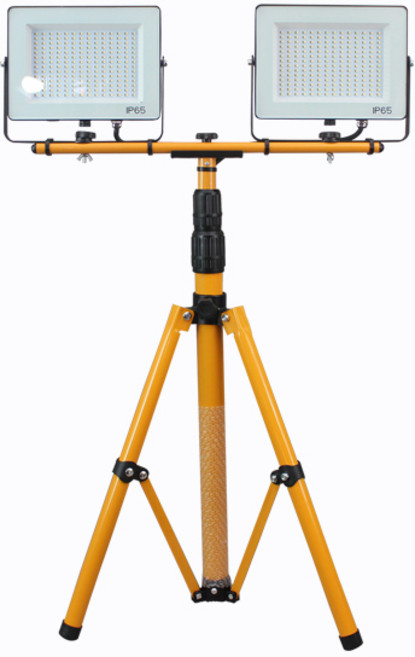 LED 투광기 스탠드 작업등 조명 트윈 50W, 주광색