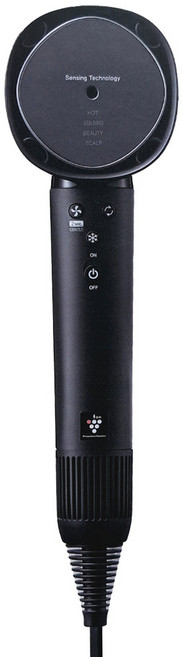 SHARP 夏普 智慧溫控吹風機 IB-WX901T-B 簾狀四氣流設計 六種美髮模式 PCI技術保濕, 午夜黑
