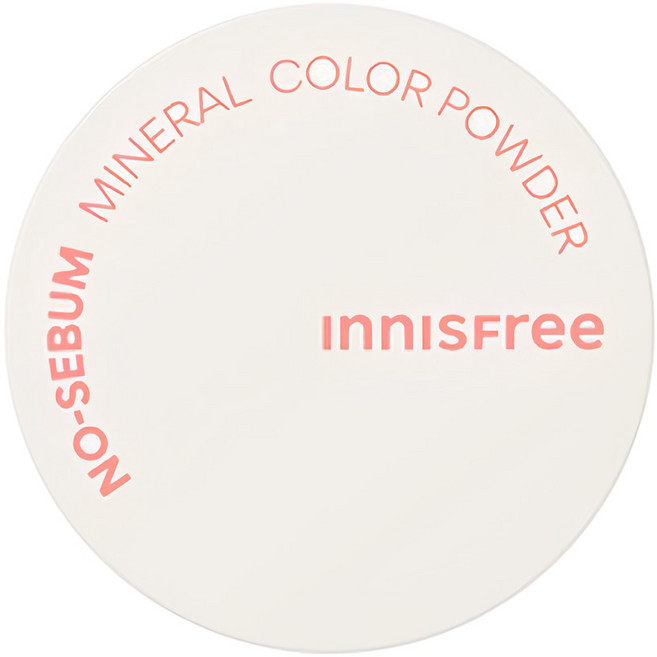 INNISFREE 台灣公司貨 無油無慮繽紛蜜粉 5g, 粉色, 1個