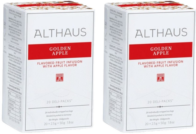 알트하우스 골든 애플 티백, 2개, 20개입