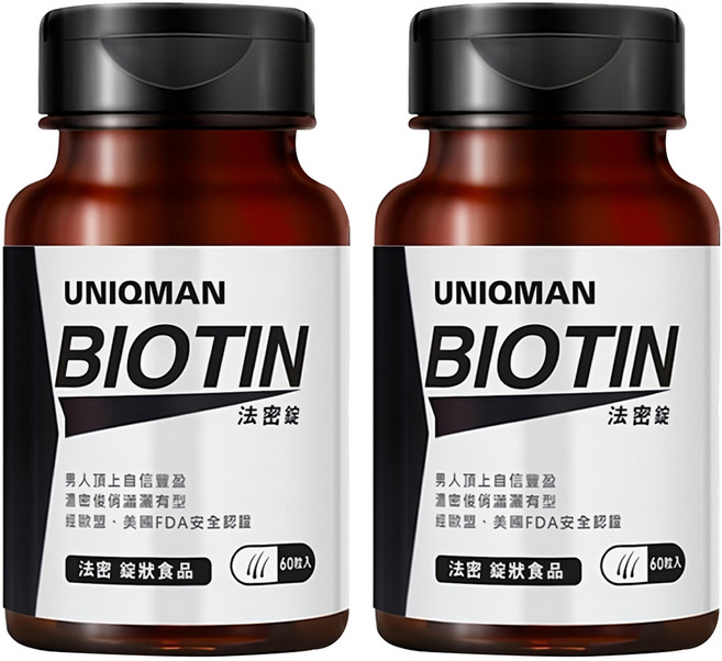 UNIQMAN 優仕曼 法密錠, 60顆, 2罐