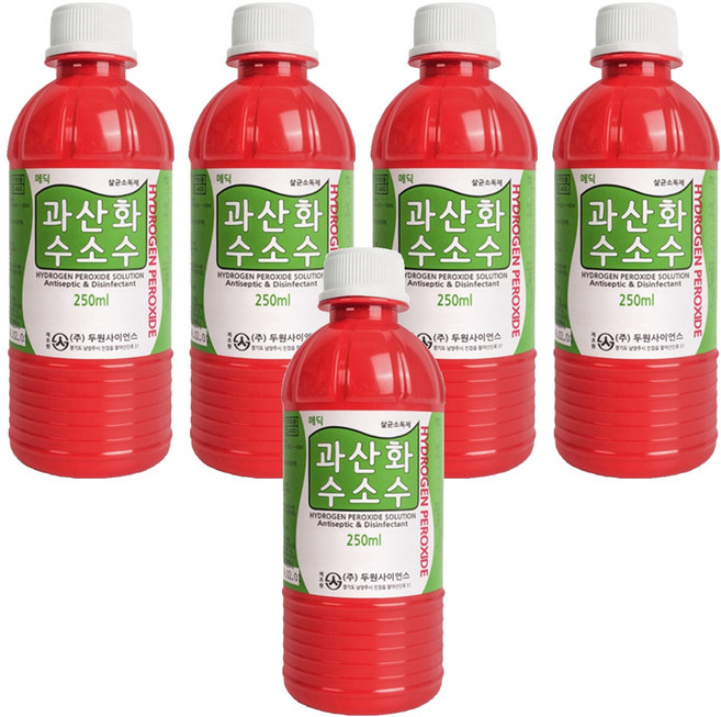 휴메딕 두원사이언스 과산화수소수, 250ml, 5개