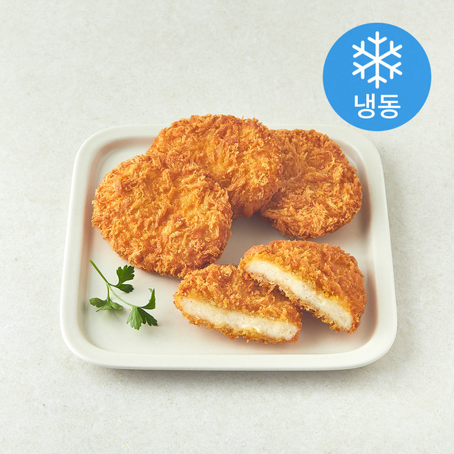 하늘푸드 닭가슴살 치킨까스 10입 (냉동), 600g, 1팩