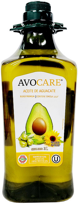 아보케어 블렌드 프리미엄 아보카도 오일, 2L, 1개
