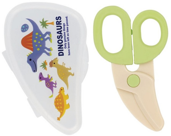 Skater 離乳食食物剪, 綠色 + 米色, 1支