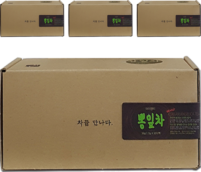 아이앤티 뽕잎차 티백, 1g, 50개입, 4개