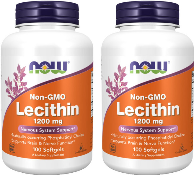 NOW Foods 卵磷脂膠囊食品